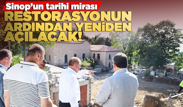 Seyyid Bilal Camii restorasyonu sürüyor