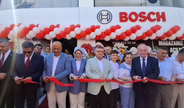 Sinop’ta Bosch ev aletleri satış mağazası hizmete açıldı