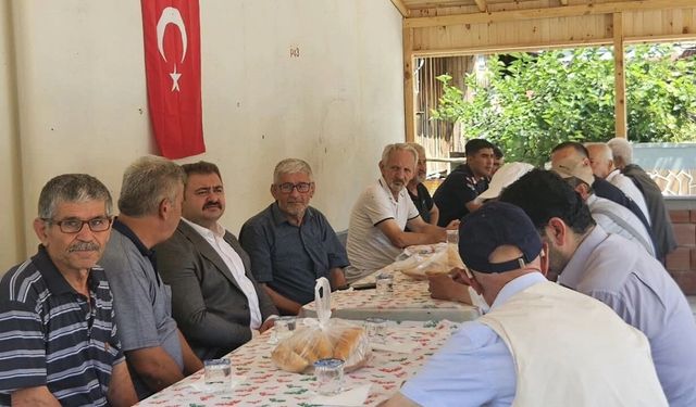 Kaymakam Göktaş ilk olarak şehit ailelerini ziyaret etti