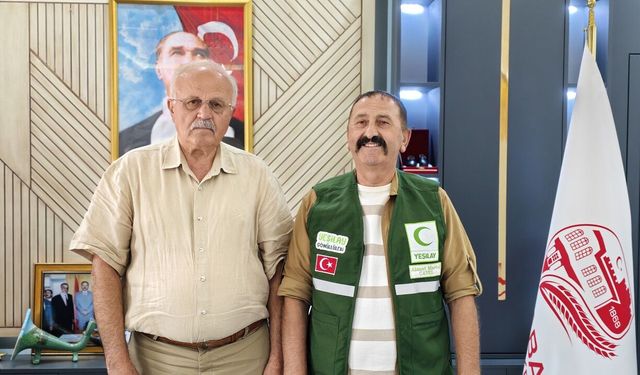 Ahmet Mertoğlu Canel'den Başkan Hasan Kara'ya ziyaret