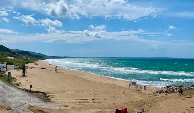 Sinop'un kuzey sahilleri boş kaldı