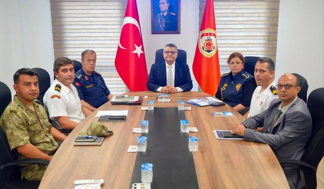 Vali Özarslan'dan Sinop Sahil Güvenlik Karakol Komutanlığı’na ziyaret
