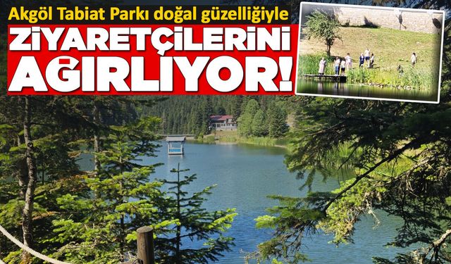 Sinop Akgöl’de hafta sonu yoğunluğu