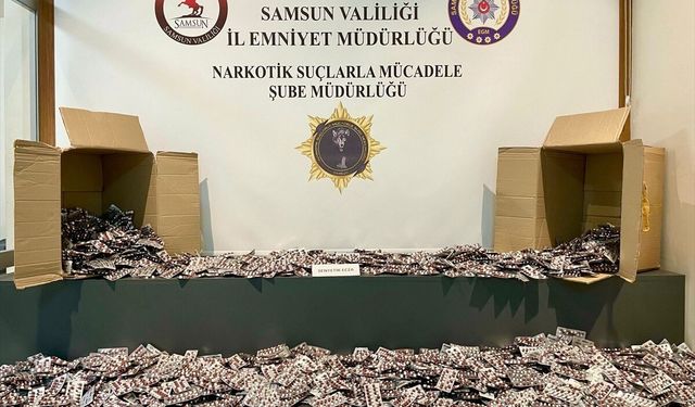 46 bin yasaklı madde ele geçirildi