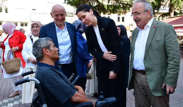 AK Parti'li Karaaslan, çeşitli ziyaretlerde bulundu