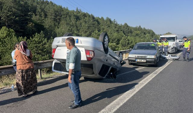 Anadolu Otoyolu'nun Bolu kesiminde kaza