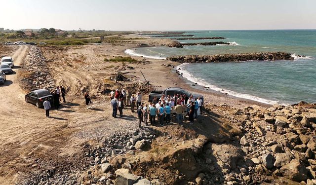 Bafra'da kıyı güvenliğini artıracak proje