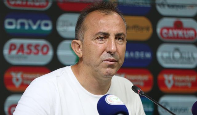 Çaykur Rizespor-Samsunspor maçı ardından