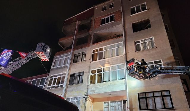 Tüp deposunda yangın