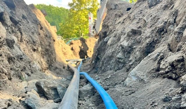 Akkuş'ta altyapı sorunu çözüldü