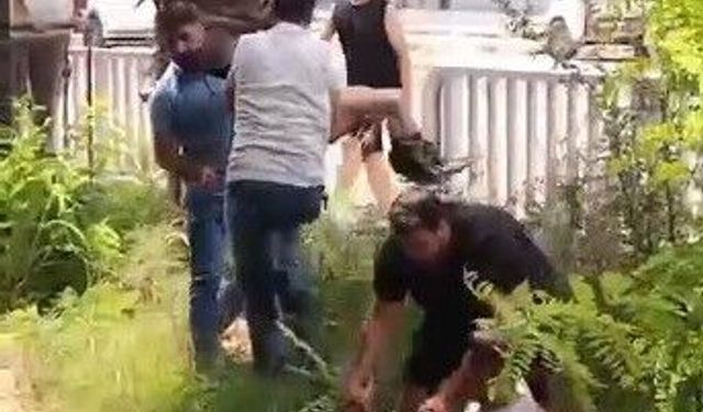Boğulmak üzere olan çocuğu vatandaşlar kurtardı