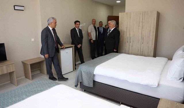 Düzce'de karayolları misafirhanesi hizmete alındı