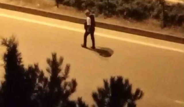 Kara yolunda ölümüne tehlike