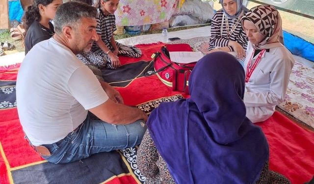 Mevsimlik tarım işçilerine sağlık taraması