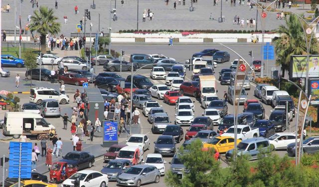 Samsun'da taşıt sayısı yükseldi