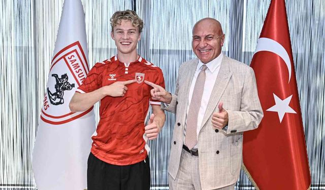 Samsunspor, Danimarkalı oyuncu ile 5 yıllık sözleşme imzaladı