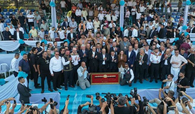 Sinoplu pehlivan Mustafa Taş'tan bir zafer daha!