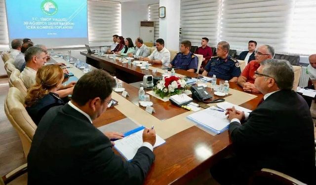 Sinop'ta 30 Ağustos Zafer Bayramı'na hazırlanıyor