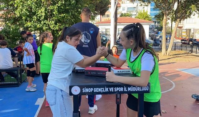 Sinop'ta Gençlik ve Spor Festivali yapıldı