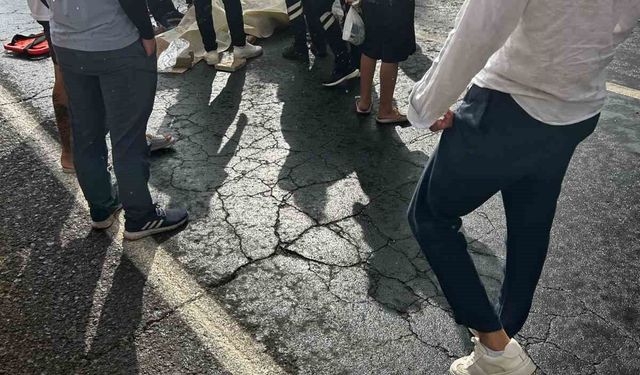 Yolun karşısına geçmeye çalışırken öldü