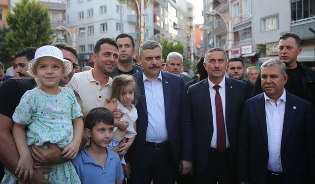 Bakan Çiftçi, Türkeli halkıyla buluştu