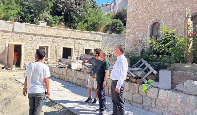 Sinop’un tarihi mirasında restorasyon çalışması sürüyor