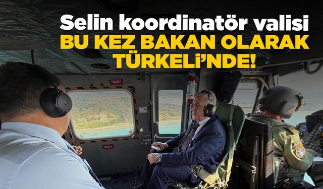 Selin koordinatör Valisi, bu kez Bakan olarak Türkeli'nde!