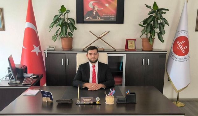 Erfelek’in yeni müftüsü İbrahim Bor göreve başladı