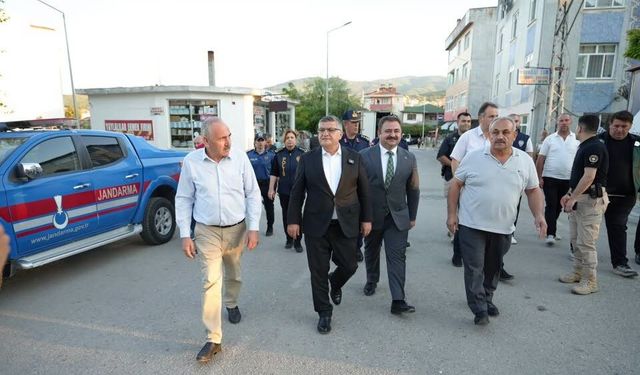 Vali Özarslan Saraydüzü’nü ziyaret etti