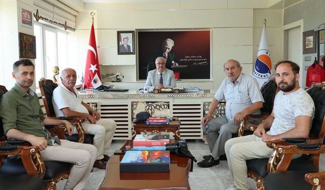 Sinop basınından Rektör Taşdemir’e baş sağlığı ziyareti