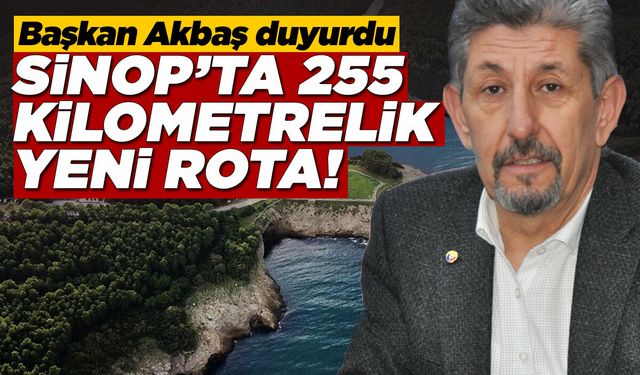 Sinop'ta 255 kilometrelik yürüyüş yolu planlanıyor!