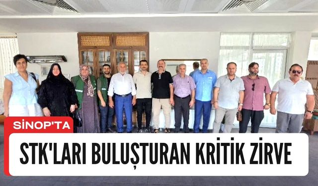 Sinop'ta Dikkat Çeken STK Zirvesi
