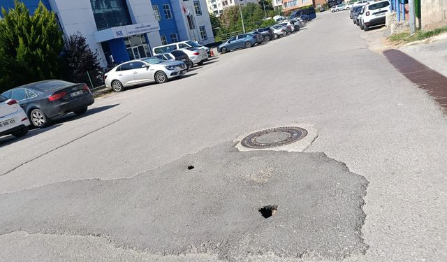 Sinop’ta rögar çevresindeki çökme tehlike saçıyor