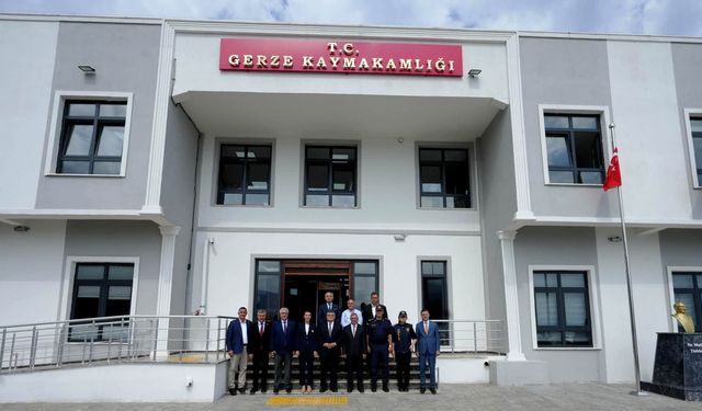 Gerze Hükümet Konağı Ek Binası hizmete açıldı