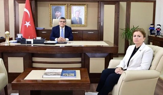 Kılıçoğlu’ndan Vali Özarslan’a veda ziyareti