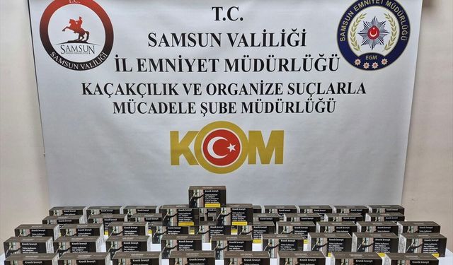 10 bin doldurulmuş makaron ele geçirildi