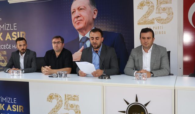 AK Parti Amasya İl Başkanlığından '12 Eylül' açıklaması