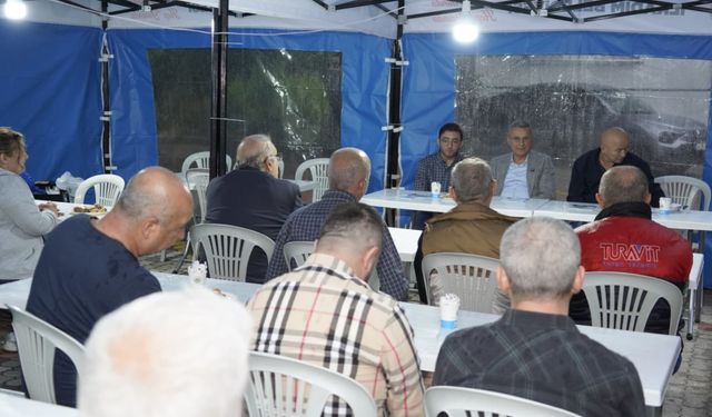 Başkan İhsan Kurnaz halkla buluştu