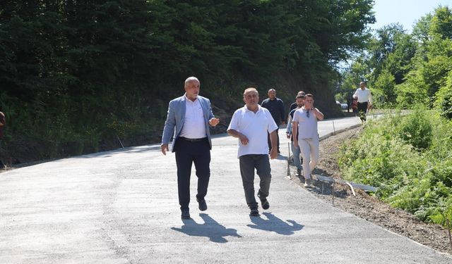 Canik'in kırsal mahallelerine 150 milyon liralık yol yatırımı