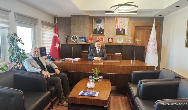Eğitim-Bir-Sen Giresun Şubesinden, İl Milli Eğitim Müdürüne ziyaret