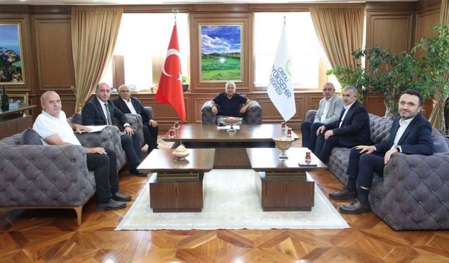 Göynücek Belediye Başkanı Şahin, Ordu Büyükşehir Belediyesini ziyaret etti