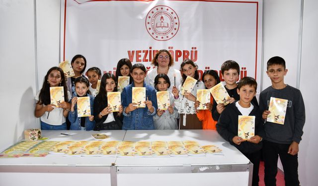 Öğrencilerin yazdığı masallar kitap oldu