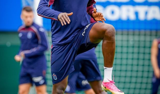 Trabzonspor, Samsunspor maçı hazırlıklarını sürdürdü