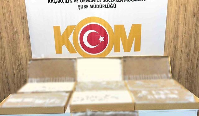 40 bin doldurulmuş makaron ele geçirildi