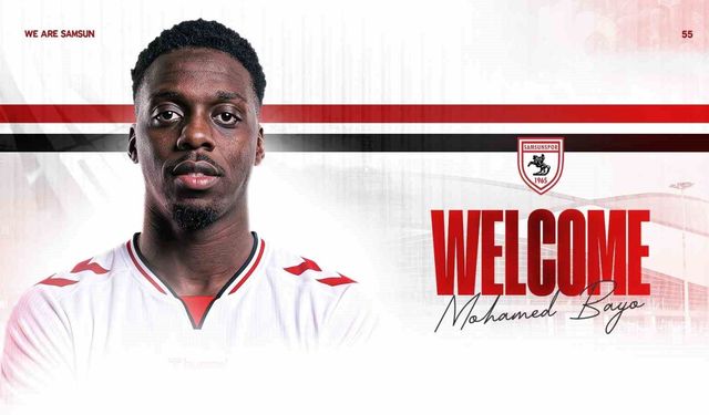 Bayo Samsunspor ile sözleşme imzaladı