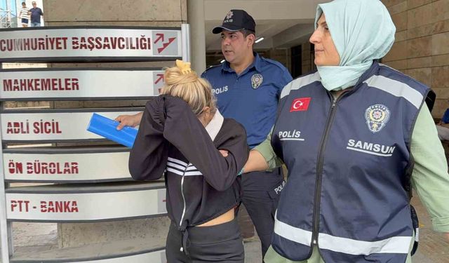 Mağazalardan giysi çalan kadın tutuklandı