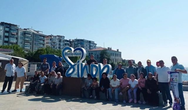 Özel bireyler için Sinop’ta anlamlı gezi