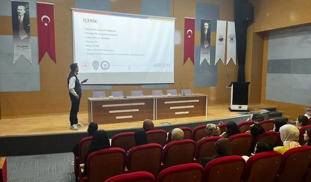Sinop'ta gençlere yasaklı maddeye karşı farkındalık eğitimi