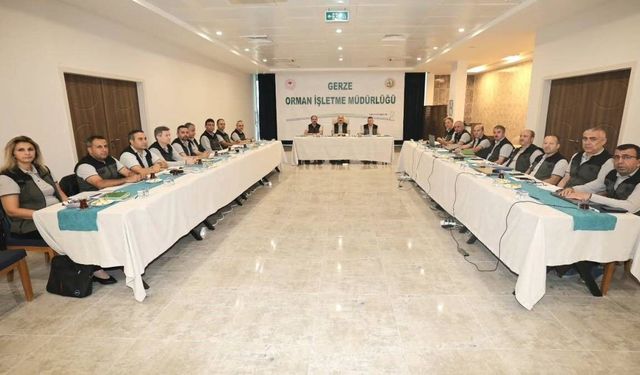 Sinop'ta ormancılık çalışmaları toplantıda değerlendirildi