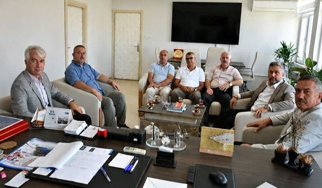 AK Parti heyetinden İl Müdürü Murat Genç’e ziyaret